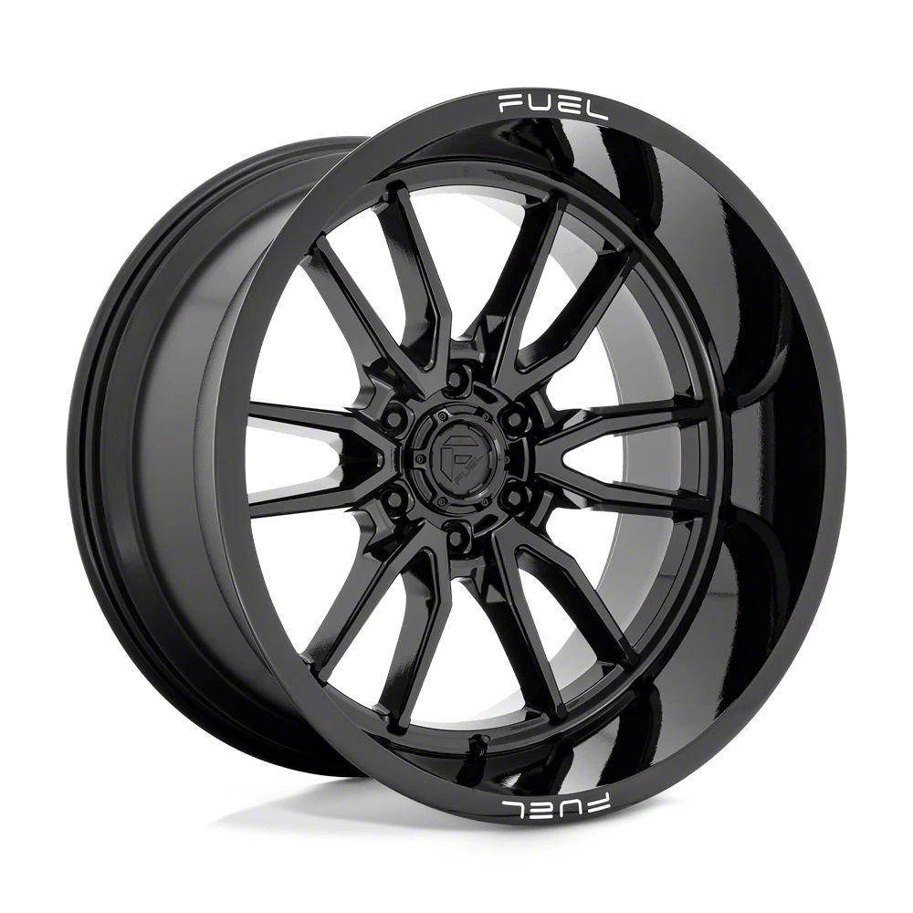 Fuel Wheels Bronco Clash Gloss Black Lug Wheel X Mm Offset