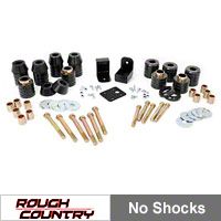 Rough Country 1 in. Body Lift/Body Mount Kit (97-06 Wrangler TJ) - Rough Country RC607