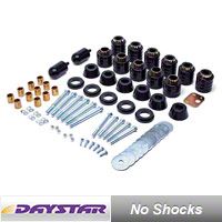 Daystar 1 in. Body Lift Kit for 4WD (97-06 Wrangler TJ) - Daystar KJ04508BK
