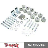 TeraFlex 1 in. Body Lift Kit, Aluminum Spacers (97-06 Wrangler TJ) - Teraflex 1942100