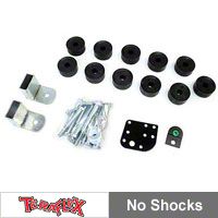 TeraFlex 1 in. Body Lift Kit-UHMW Synthetic Spacers (97-06 Wrangler TJ) - Teraflex 1942101