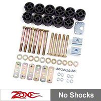 Zone Offroad 1.25 In. Body Lift Kit (87-95 Wrangler YJ) - Zone Offroad Products J9121