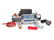 Rough Country 12000lb. Electric Winch w/Synthetic Rope (Universal Application) - Rough Country RS12000S