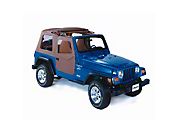 Bestop 2 pc Soft Doors w/ Supertop or Sunrider Installed (87-95 Wrangler YJ) - Bestop 51783-01