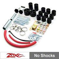 Zone Offroad 2 in. Body Lift Kit (97-06 Wrangler TJ) - Zone Offroad Products J9200