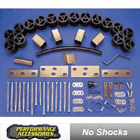 Performance Accessories 2 In. Body Lift Kit - Manual (87-95 Wrangler YJ) - Performance Accessories 932