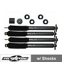 Rubicon Express 2 in. Budget Spacer Kit w/Mono Tube Shocks (97-06 Wrangler TJ) - Rubicon Express 7030RXJ