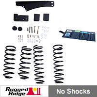 Rugged Ridge 2.5-3.5in. Lift Kit, No Shocks (07-13 Wrangler JK) - Rugged Ridge 18401.5