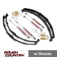 Rough Country 2.5 in. Suspension Lift Kit (87-95 Wrangler YJ) - Rough Country 615H