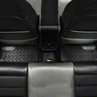 Rugged Ridge Rear Floor Liner 1-Piece, 2nd Row, Black (07-13 Wrangler JK 4 Door) - Rugged Ridge 12950.01