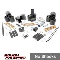 Rough Country 3 in. Body Lift Kit (97-06 Wrangler TJ) - Rough Country RC606