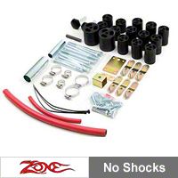 Zone Offroad 3 in. Body Lift Kit (97-06 Wrangler TJ) - Zone Offroad Products J9300
