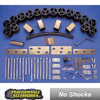 Performance Accessories 3 In. Body Lift Kit (87-95 Wrangler YJ w/auto trans) - Performance Accessories 933A