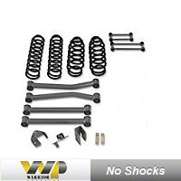 Warrior Products 3in. Stage I Lift Kit, No Shocks (07-13 Wrangler JK) - Warrior Products 30852