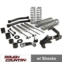 Rough Country 3.5in. Series II Lift Kit (07-13 Wrangler JK 2 Door) - Rough Country 608S