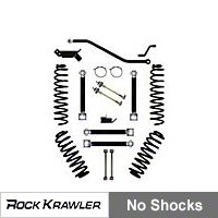 Rock Krawler 3.5in. Short Arm Flex System (97-02 Wrangler TJ) - Rock Krawler RKTJ35SAFS-01