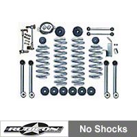 Rubicon Express 3.5 in. Super-Flex Lift Kit (97-06 Wrangler TJ) - Rubicon Express 7003