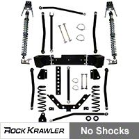 Rock Krawler 3.5 in. X Factor Coil Over Long Arm System (07-13 Wrangler JK 2 Door) - Rock Krawler RKJKCOMP35-2