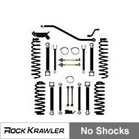 Rock Krawler 3.5in. X-Factor Short Arm System (97-02 Wrangler TJ) - Rock Krawler RKTJ35XFSA