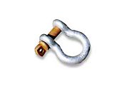 OK Offroad 3/4 in. Screw Pin D-Ring Shackle 7/8 in. Pin Size (Universal Application) - OK Offroad OK-SHI034