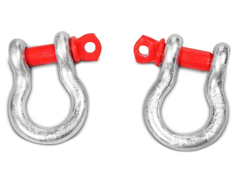 Rugged Ridge 3/4 Inch D-Rings (Universal Application) - Rugged Ridge 11235.01