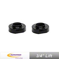 Daystar 3/4 In. Coil Spring Spacers Front or Rear - Pair (97-06 Wrangler TJ) - Daystar KJ09107BK