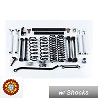 Iron Rock Offroad 4 in. Benchmark Series Kit (97-06 Wrangler TJ) - Iron Rock Off Road IR-T4BSK
