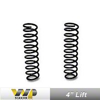 Warrior Products 4 In. Lift Rear Coil Springs (97-06 Wrangler TJ) - Warrior Products 800002