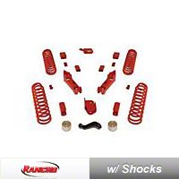 Rancho 4 in. Sport Lift Kit w/RS9000X Shocks (07-13 Wrangler JK) - Rancho RS6507B9