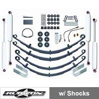 Rubicon Express 4 In. Standard Kit w/Shocks (87-95 Wrangler YJ) - Rubicon Express 5515