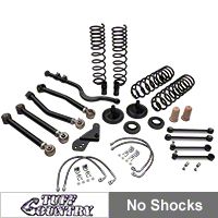 Tuff Country 4 in. EZ-Flex Lift Kit (07-13 Wrangler JK 4 Door) - Tuff Country 44000