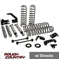 Rough Country 4in. Lift Kit 4-Door (07-13 Wrangler JK) - Rough Country 681S