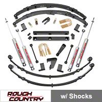 Rough Country 4 in. Suspension Lift Kit (87-95 Wrangler YJ) - Rough Country 620N2