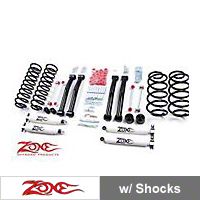 Zone Offroad 4 in. Lift Kit (97-06 Wrangler TJ) - Zone Offroad Products J10