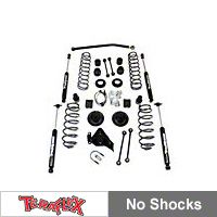 TeraFlex 4 in. Lift Kit w/FlexArms (07-13 Wrangler JK 4 Door) - Teraflex 1256410