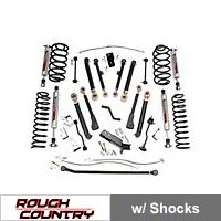 Rough Country 4 in. X-Series Lift Kit (97-06 Wrangler TJ) - Rough Country 661X