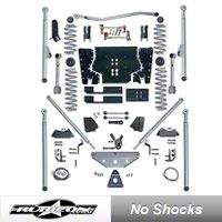 Rubicon Express 4.5 in. Tri-Link Long Arm Lift Kit (97-06 Wrangler TJ) - Rubicon Express 7504