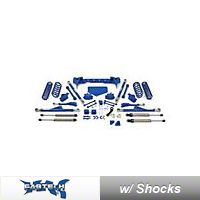 Fabtech 5 In. Crawler Suspension System w/Performance Shocks (07-11 Wrangler JK) - Fabtech K4040