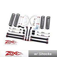 Zone Offroad 5 In. Suspension System (07-13 Wrangler JK 2-Door) - Zone Offroad Products J18