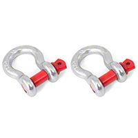Rugged Ridge 5/8 In. D-Rings - Pair, Rated 6,000 lbs (Universal Application) - Rugged Ridge 11235.02