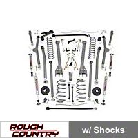 Rough Country 6 in. X-Series Long Arm Suspension (04-06 Wrangler TJ Unlimited) - Rough Country PERF631