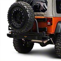 Body Armor 63 in. Rear Bumper w/Spindle (07-13 Wrangler JK) - Body Armor JK-2393