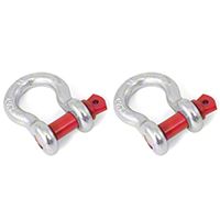 Rugged Ridge 7/8 In. D-Rings - Pair w/ 13,500 lbs (Universal Application) - Rugged Ridge 11235.03