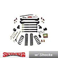 SkyJacker 8 In. Rock Ready Long Arm, Suspension System (97-02 Wrangler TJ) - SkyJacker TJ801K-DX