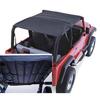 Omix-ADA Acoustic Island Topper, Black Denim (97-06 Wrangler TJ) - Omix-ADA 13582.15