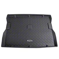 Rugged Ridge All Terrain Cargo Liner, Black, Jeep Logo (87-95 Wrangler YJ) - Rugged Ridge 12975.22
