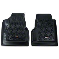 Rugged Ridge All Terrain Floor Liner - Front Pair, Black (97-06 Wrangler TJ) - Rugged Ridge 12920.11