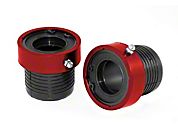 Alloy USA - Performance Axle Tube Seal Pair, Red (87-06 Wrangler YJ & TJ) - Alloy USA 11102
