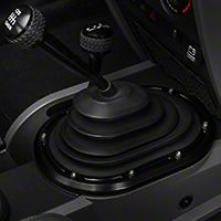 Omix-ADA Black Shifter Bezel (07-10 Wrangler JK) - Omix-ADA 11422.11