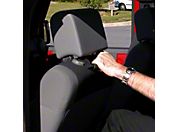 Rugged Ridge Back Of Front Seat Mount Grab Handle Pair -  Black (07-13 Wrangler JK) - Rugged Ridge 13305.1
